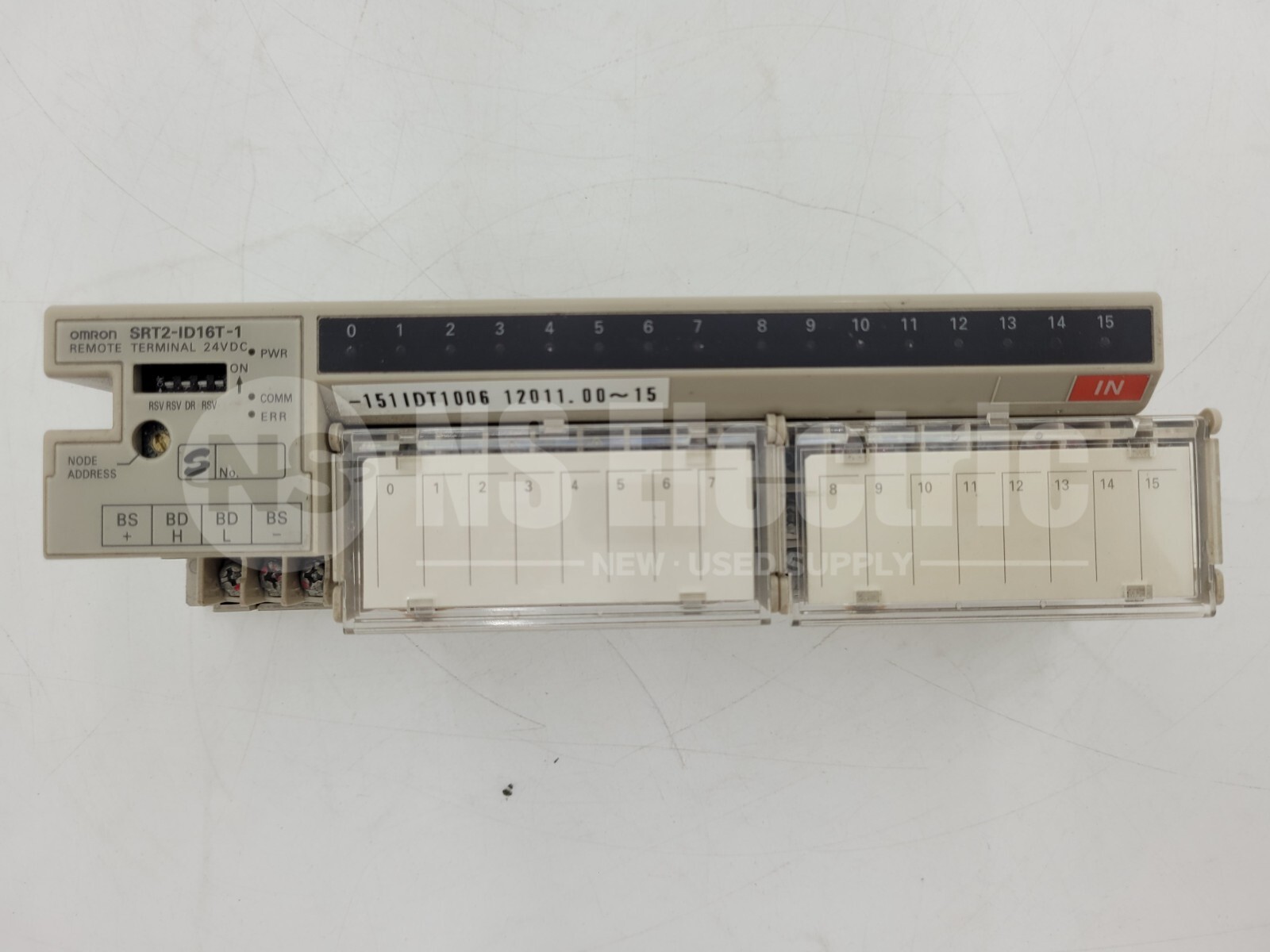 OMRON SRT2-ID16T-1 DIN Rail Terminal Block