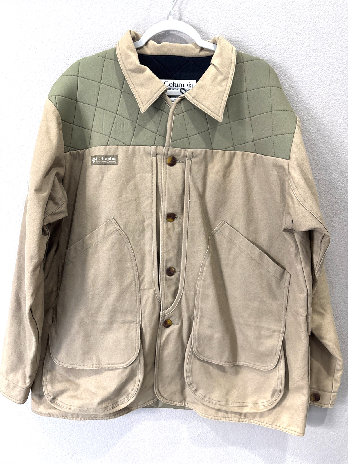 Columbia Men’s XL Coat Jacket Hunting Pockets Outdoor Sports Dad Pheasant Heavy