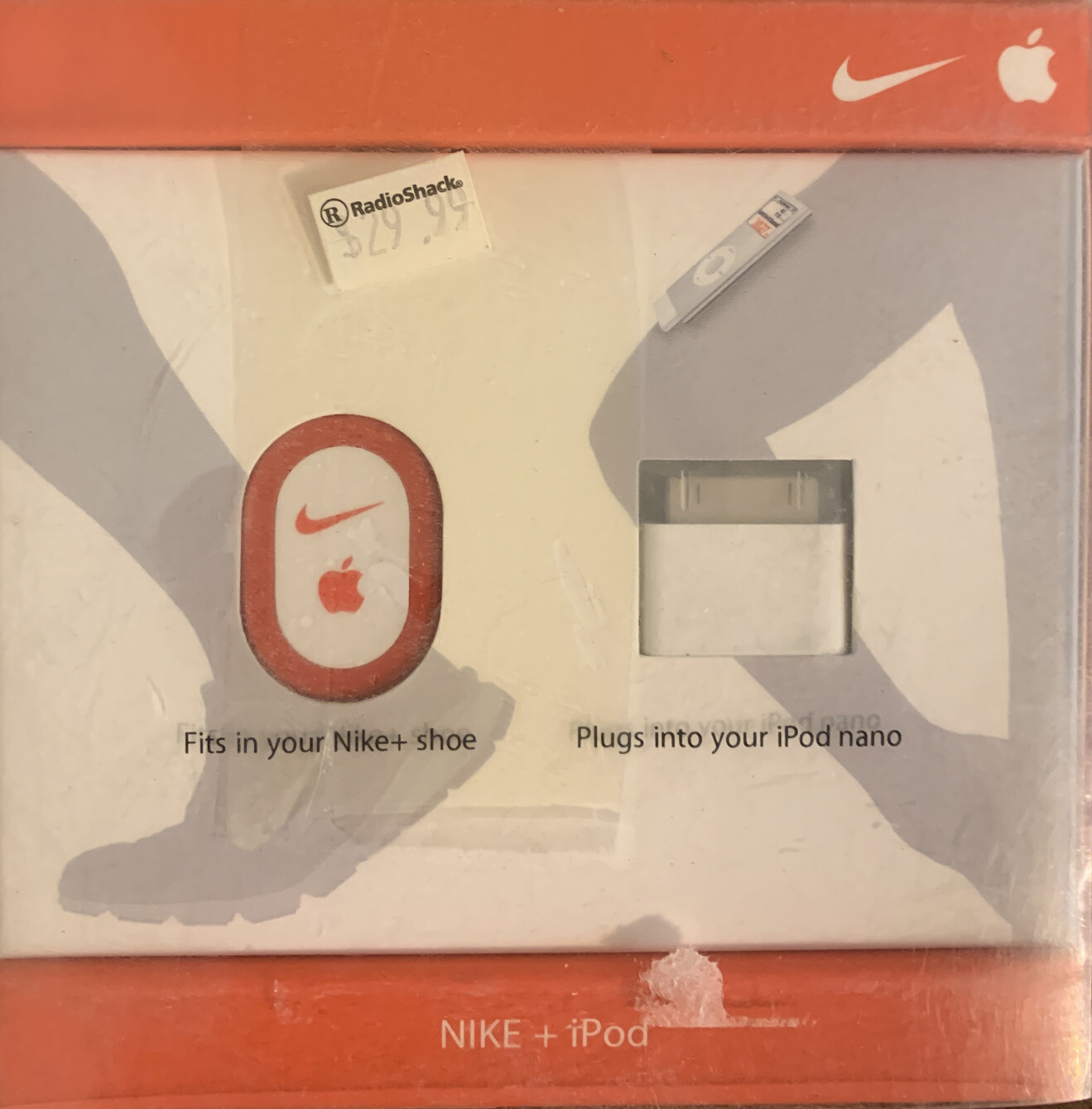 NIKE + iPod Sport Shoe Kit Sensor Wireless Kit- Apple iPod Nano New—————1