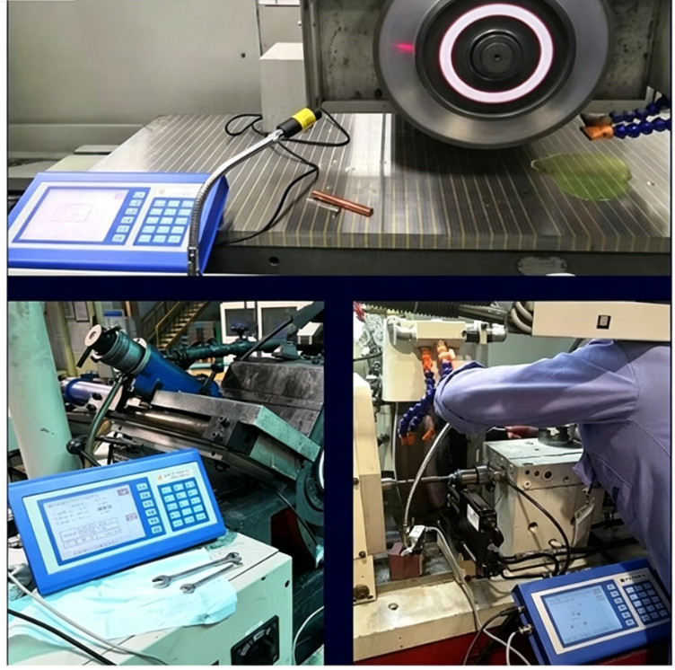 HS2700-G Grinding Wheel Dynamic Balancer for Grinder Spindle Vibration Reduction