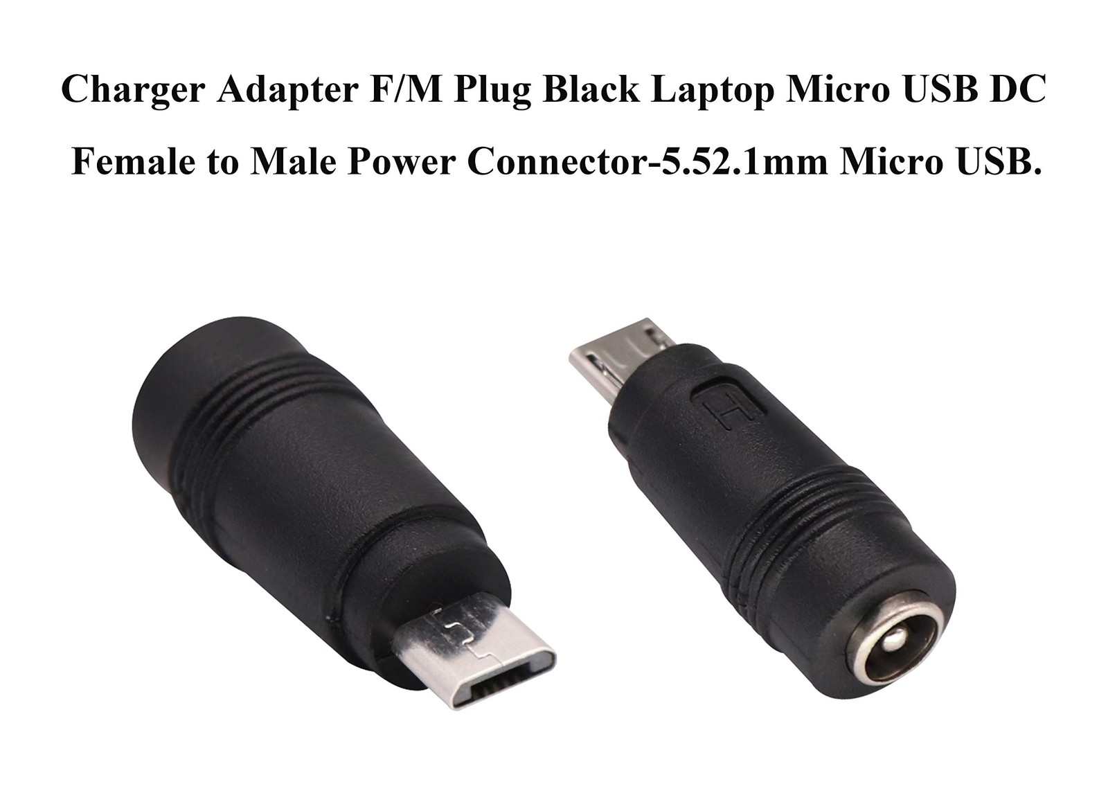 Micro DC Power Adapter DC5.5x2.1mm to Micro USB 5V DC Power Supply Charging C...