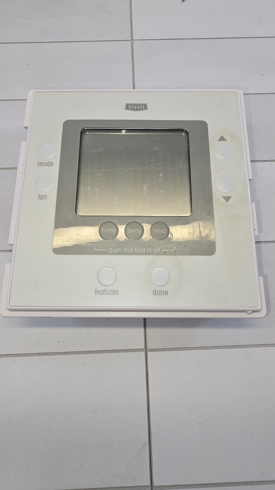 Bryant Legacy Thermostat Programmable T2-PAC01 White Weekend/Weekday Scheduling