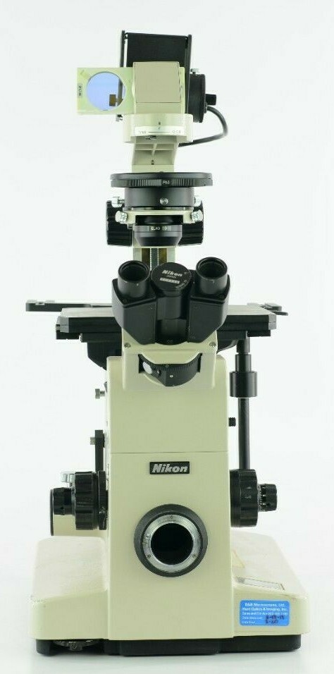Nikon Diaphot Inverted Binocular Microscope - Phase Contrast 2 - TMD D 30/47