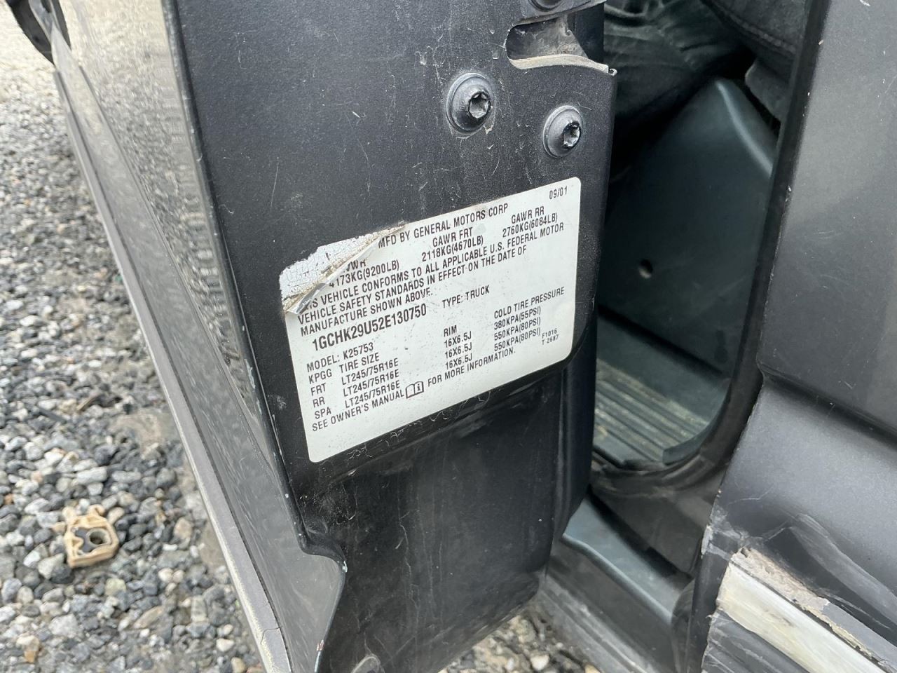 SILVRDO25 2002 Glove Box 4972520