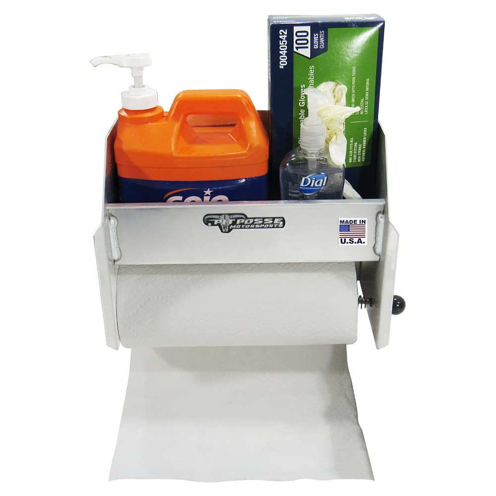 454 Hand Cleaning Station Cabinet and Paper Towel Holder - Made in USA - Gara...