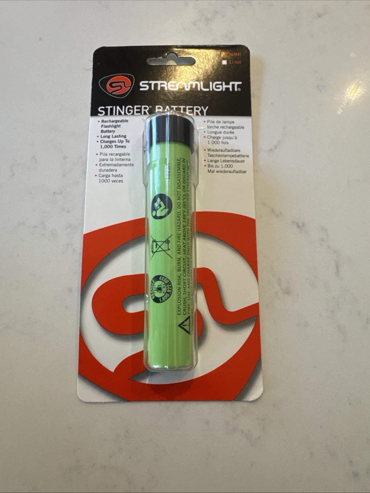 Streamlight 75375 NIMH Stinger Rechargeable Battery Replaces 75175 Genuine OEM
