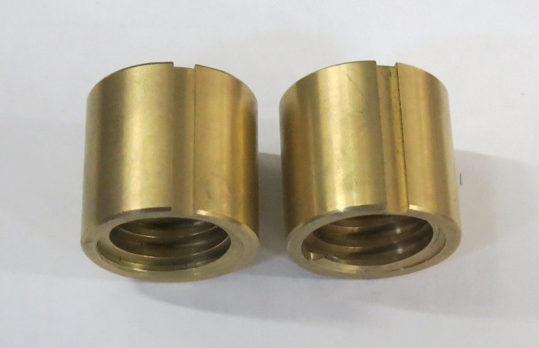 LEADSCREW NUTS FOR BRIDGEPORT SERIES I MILL,X AXIS TABLE FEED)