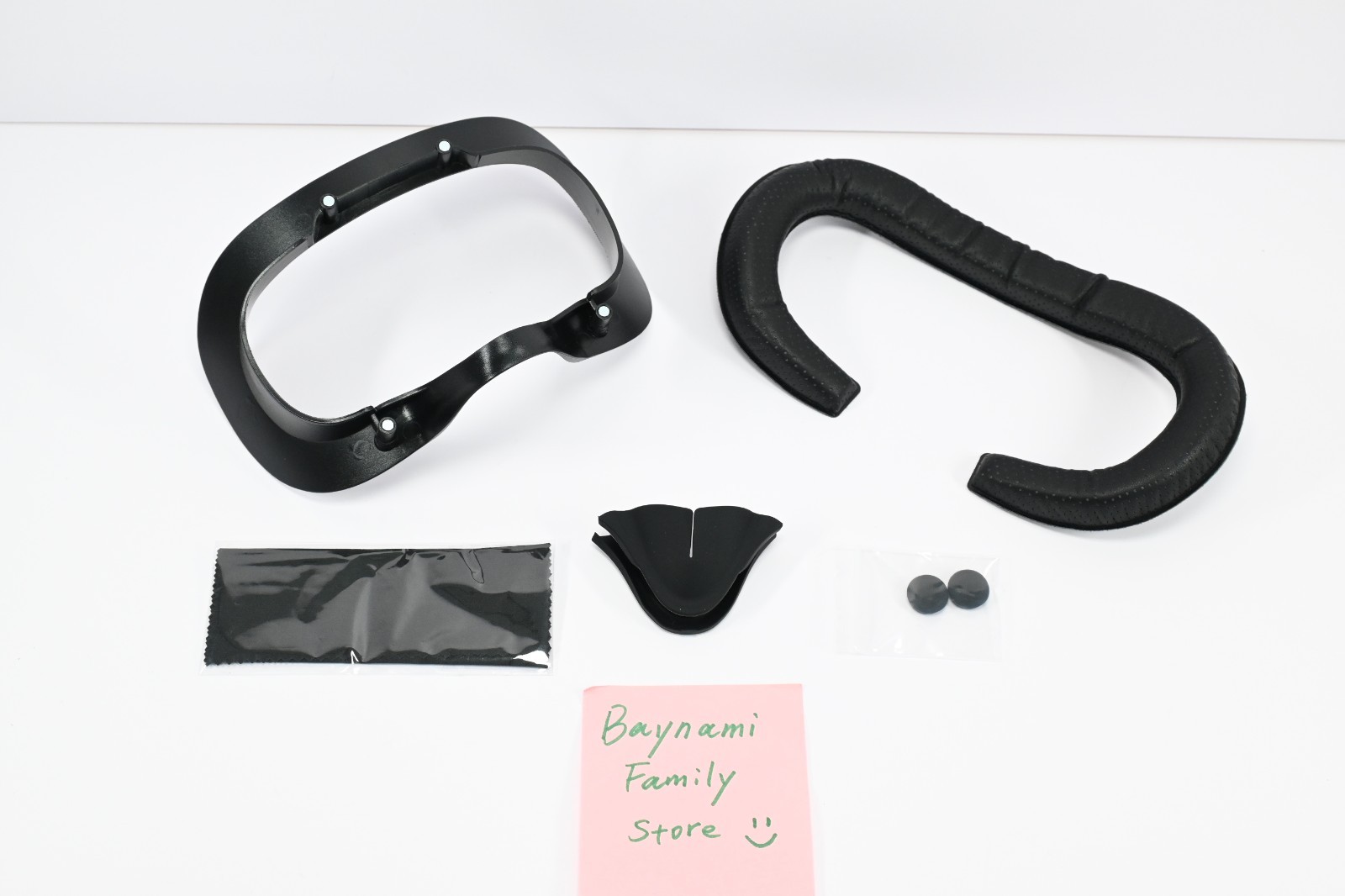 Facial Interface & Face Cushion & Nose Pad & 2x Joystick Covers for Valve Index