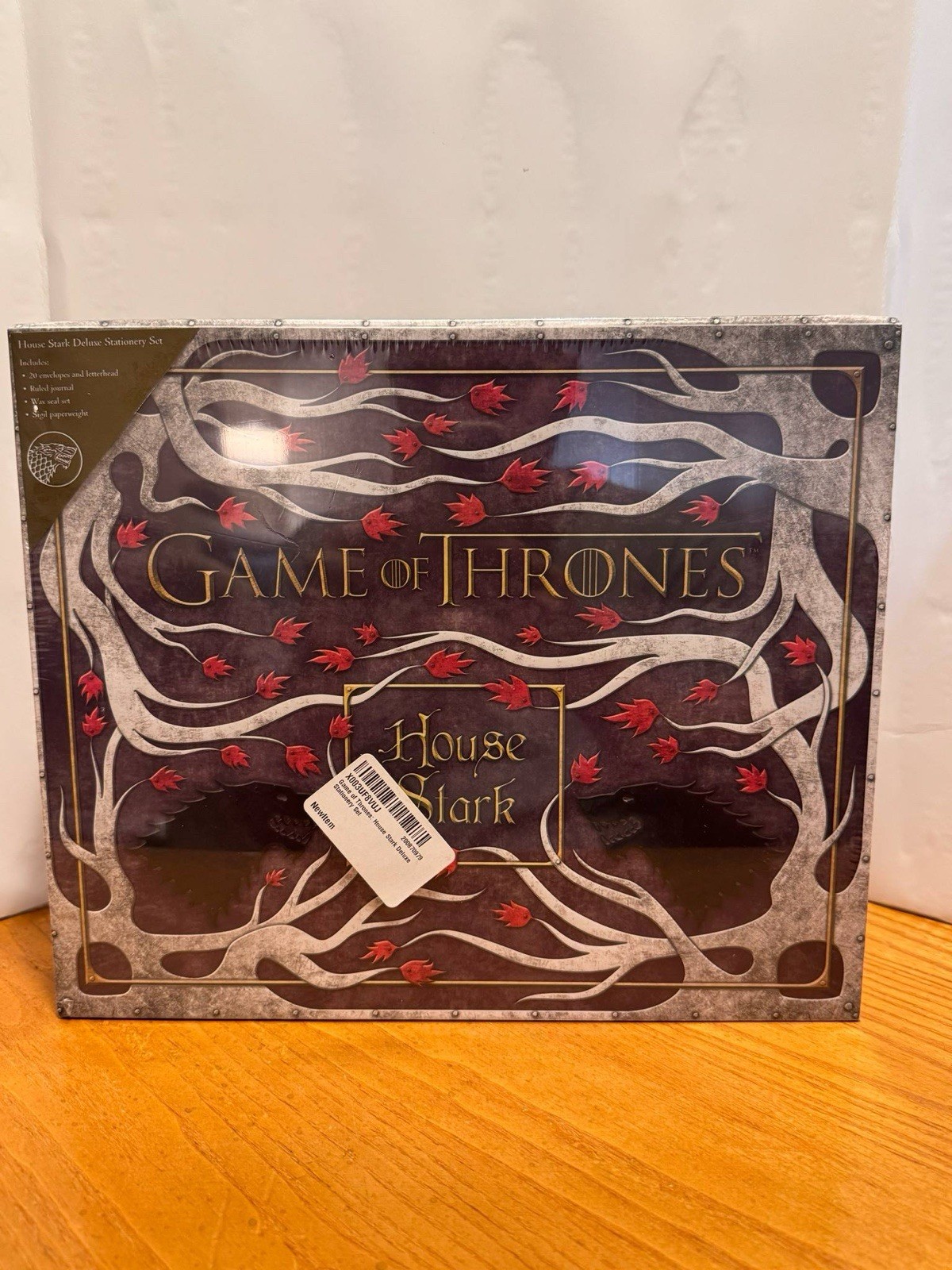Game of Thrones: House Stark Deluxe Stationery Set NEW SEALED