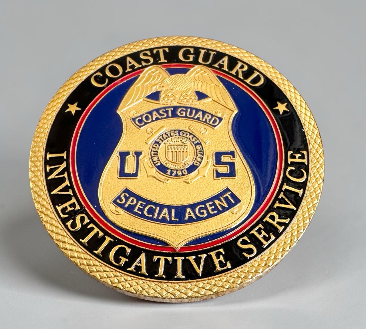 COAST GUARD Investigation Service CGIS Agent CHALLENGE COIN-USCG ·FAST SHIPPING·