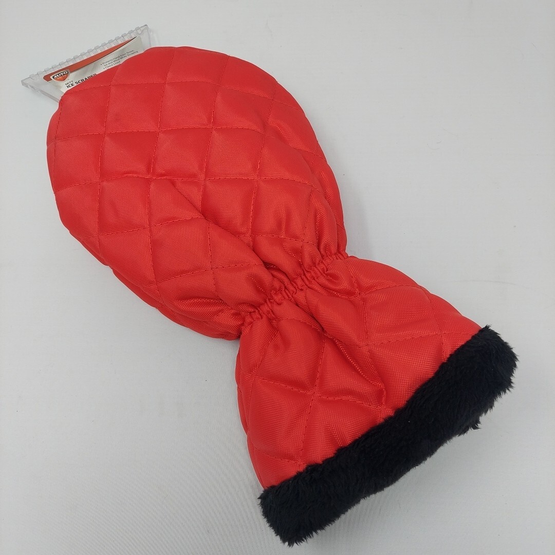 Waterproof ICE Snow SCRAPER MITT Fur Fleece Lined Glove Car NEW with TAGS