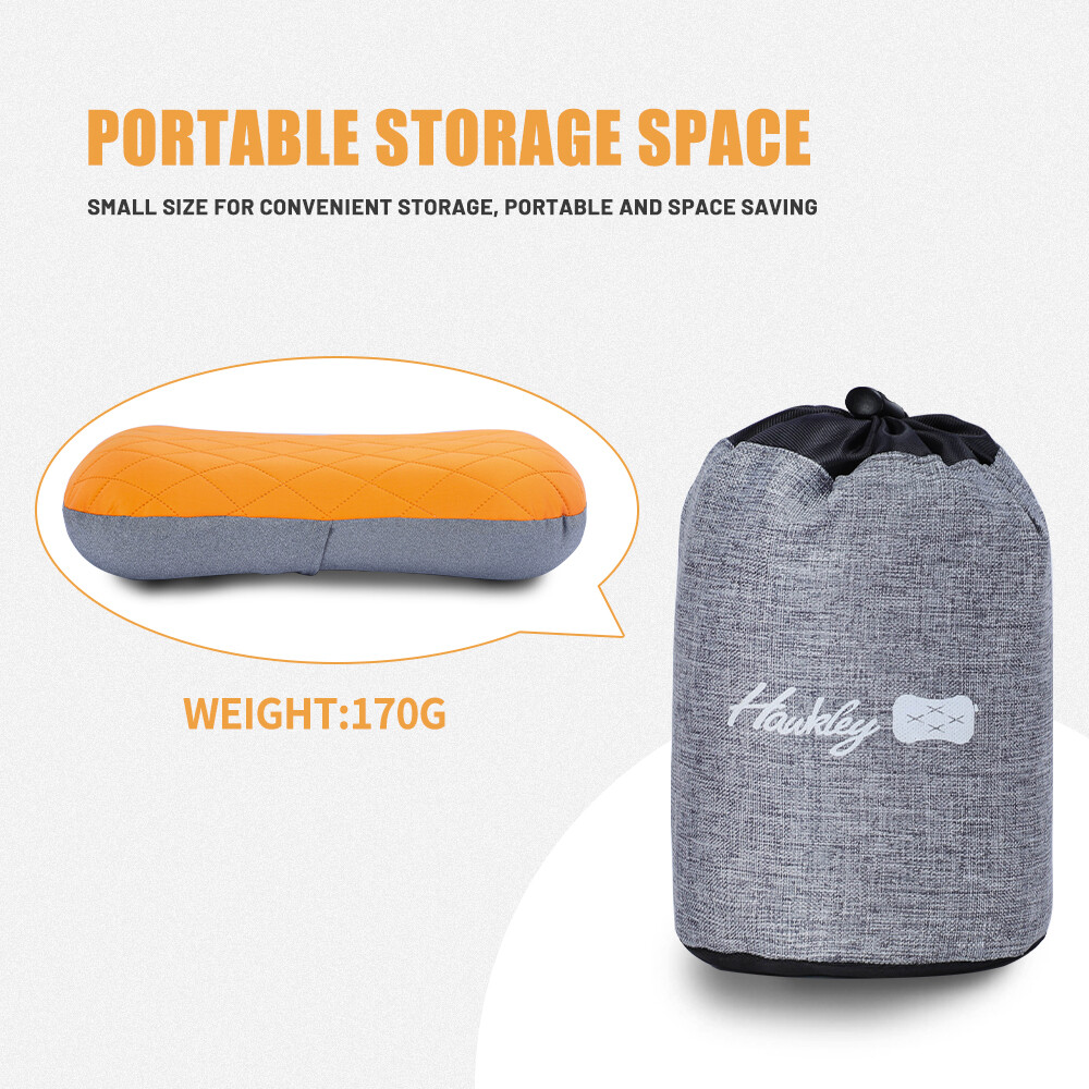 Lightweight Portable Camping Self-Inflating Sleeping Pad+Camping Pillows 2PCS
