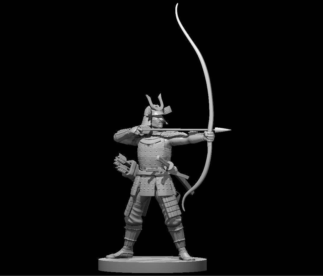 Samurai - DND - Pathfinder - Dungeons & Dragons - RPG - Tabletop - mz4250- Minia