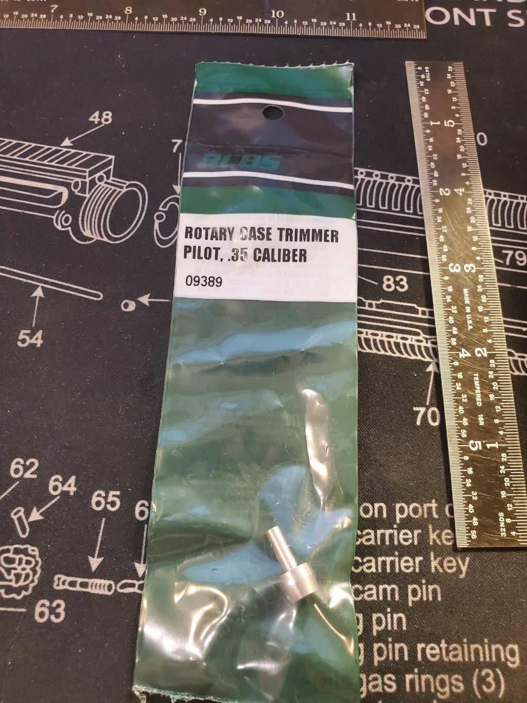 RCBS .35 Case Trimmer Pilot-New