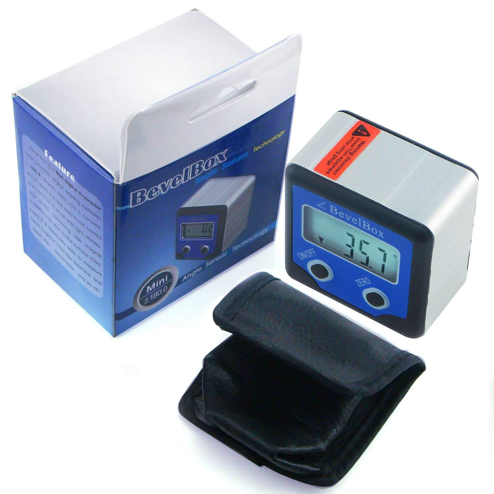 Digital Level Angle Gauge Meter Magnetic Electronic Level Angle Finder Protracto