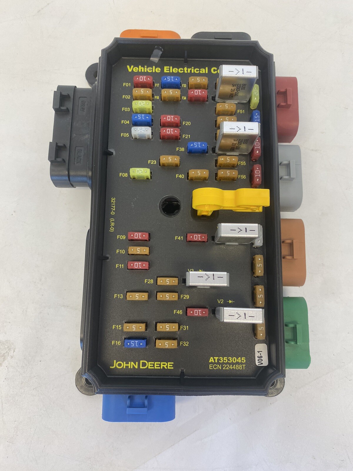 John Deere AT353045 Vehicle Controller - Vehicle Electrical Center-