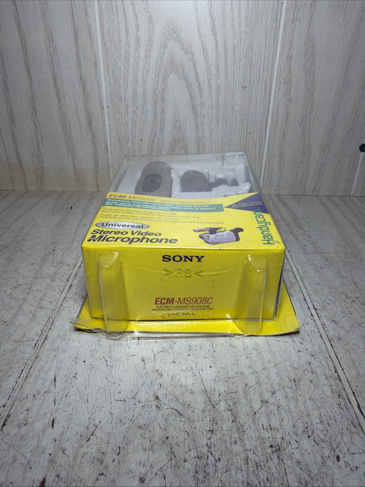 SONY ECMMS908C STEREO MICROPHONE 4 CAMCORDER ECM-MS908C