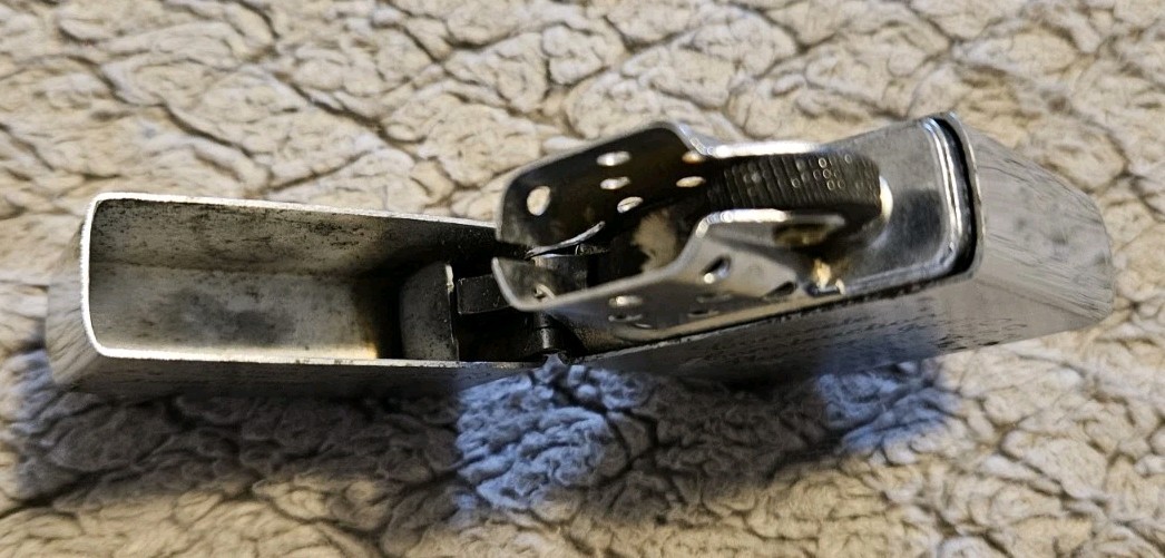 Ogawa Lighter "Concrete Construction Placing Inc." Silver