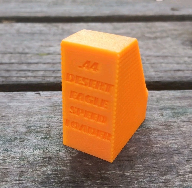 Desert Eagle 44 Magnum Magazine Loader Thumb Saver - Orange
