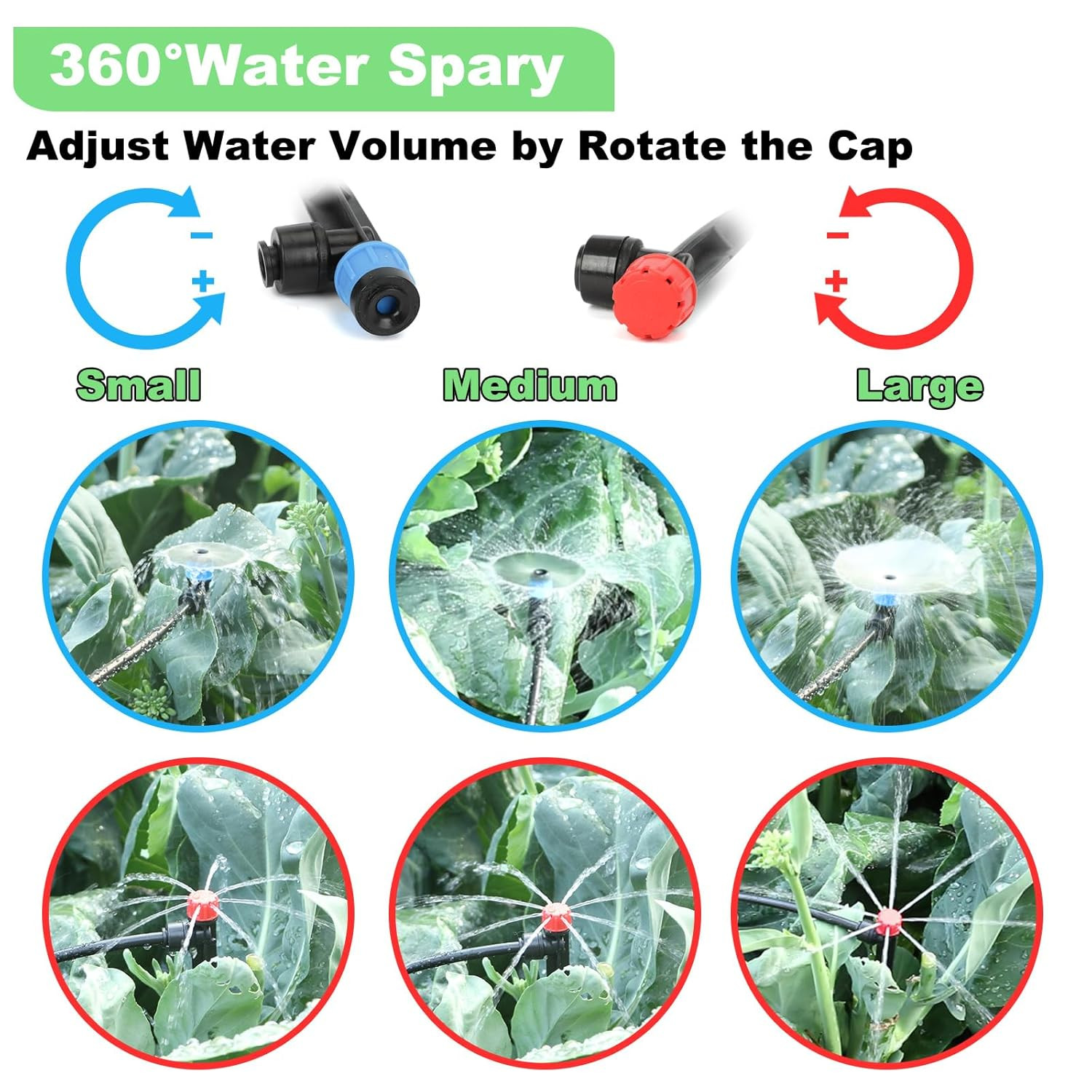 177FT Drip Irrigation Kit – 2026 New Quick-Connect Micro Irrigation System with