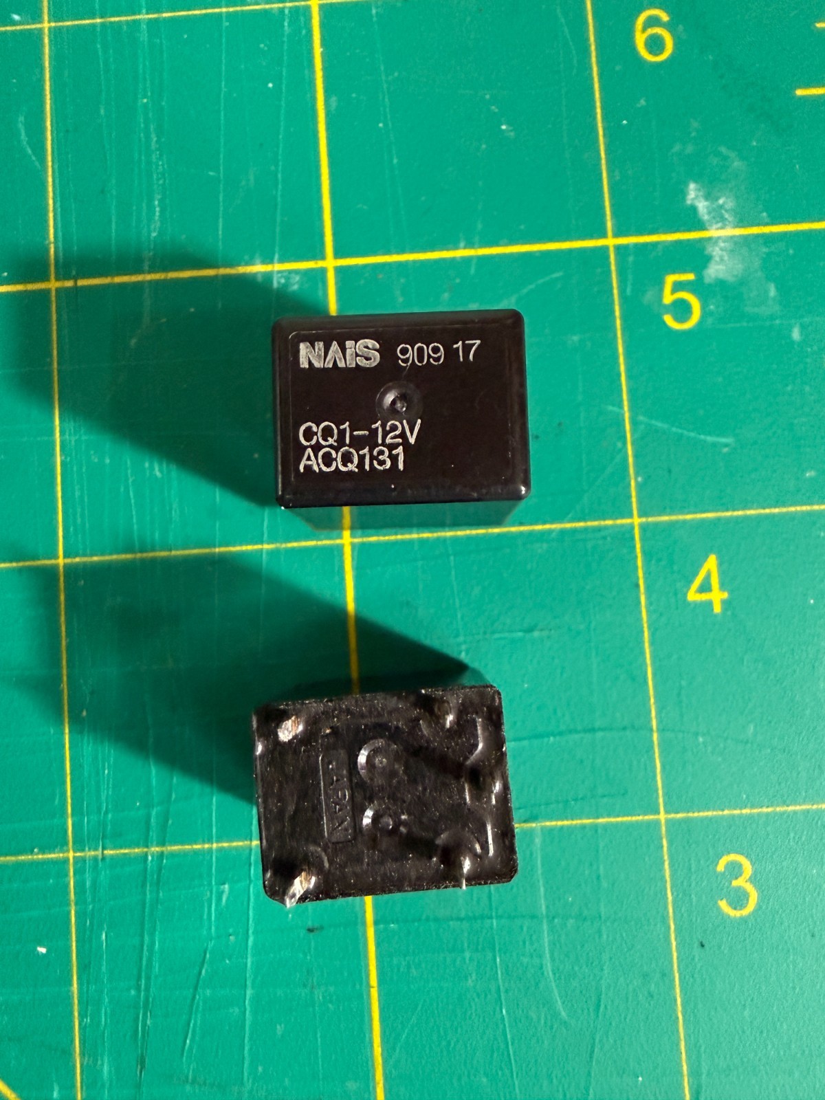 2 Pieces of CQ1-12V ACQ131 20A Relay 12V DC 5Pins Power Relay Made in Japan