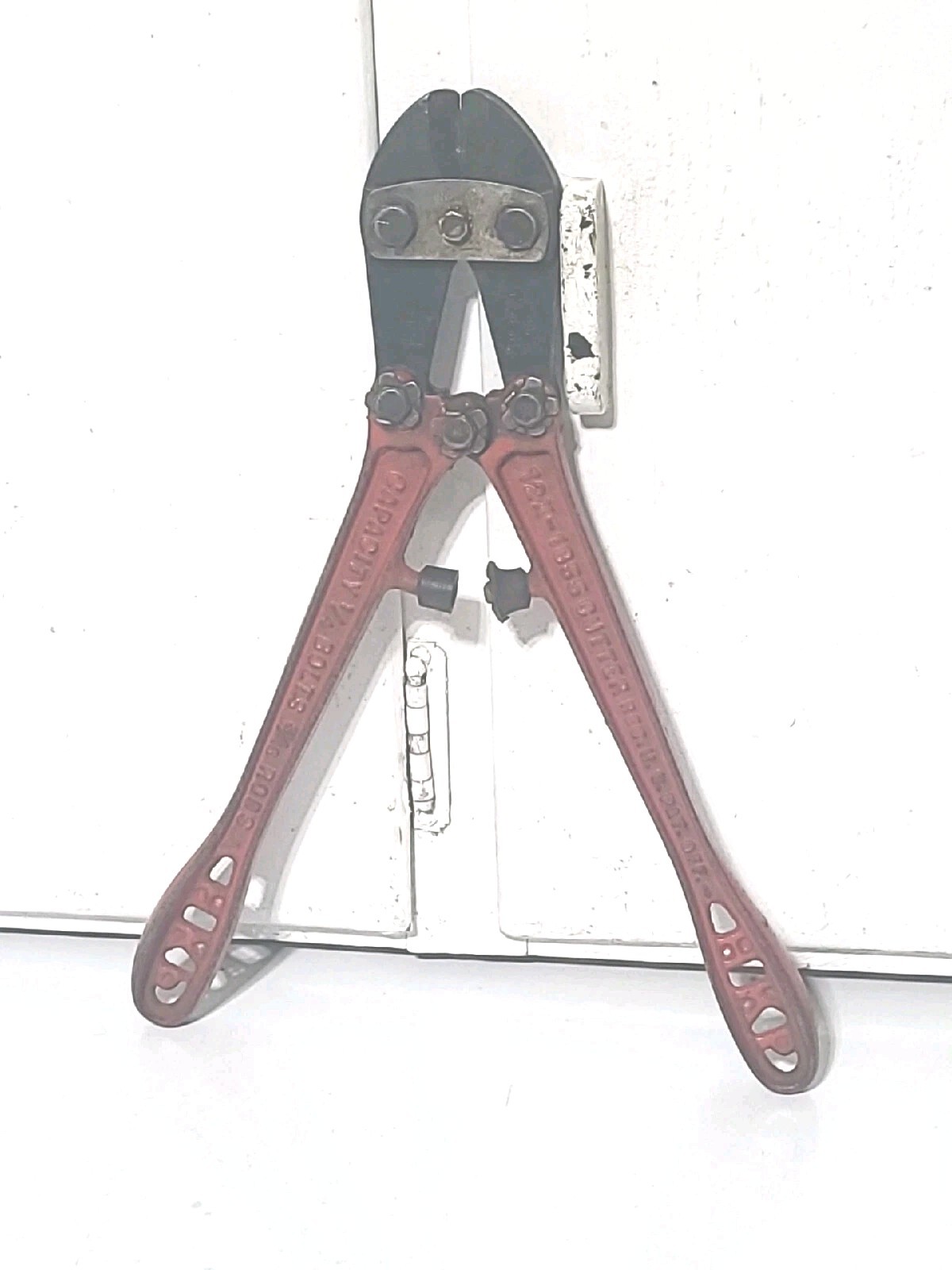 H.K. Porter Inc 12X-1855 Cutters 1/4" Bolts/3/16 Rods Vintage USA Made Tool