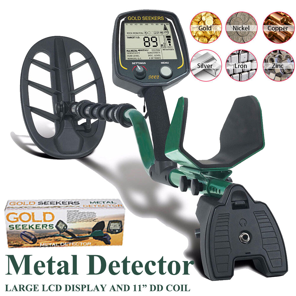 Metal Dector Underground Locator Deep Sens Adult Teen Beach Treasure Gold Finder