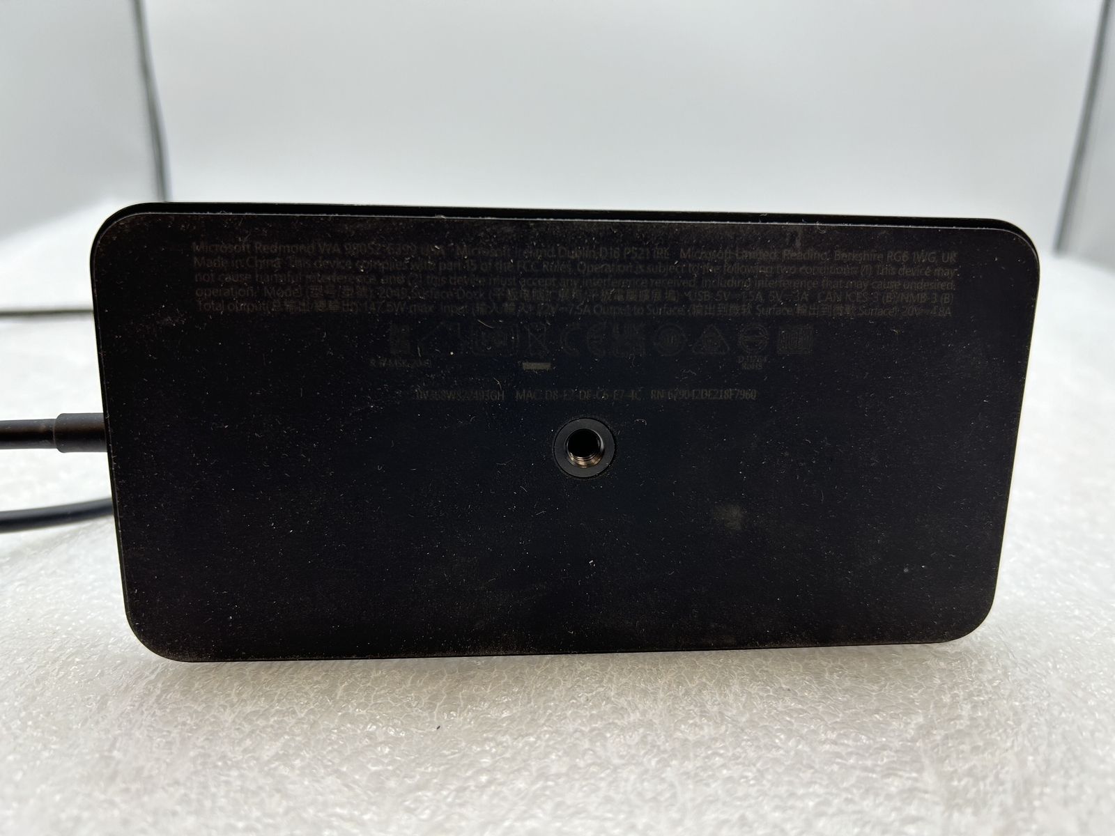 Microsoft Surface Thunderbolt 4 Dock 2049 Free Shipping No AC