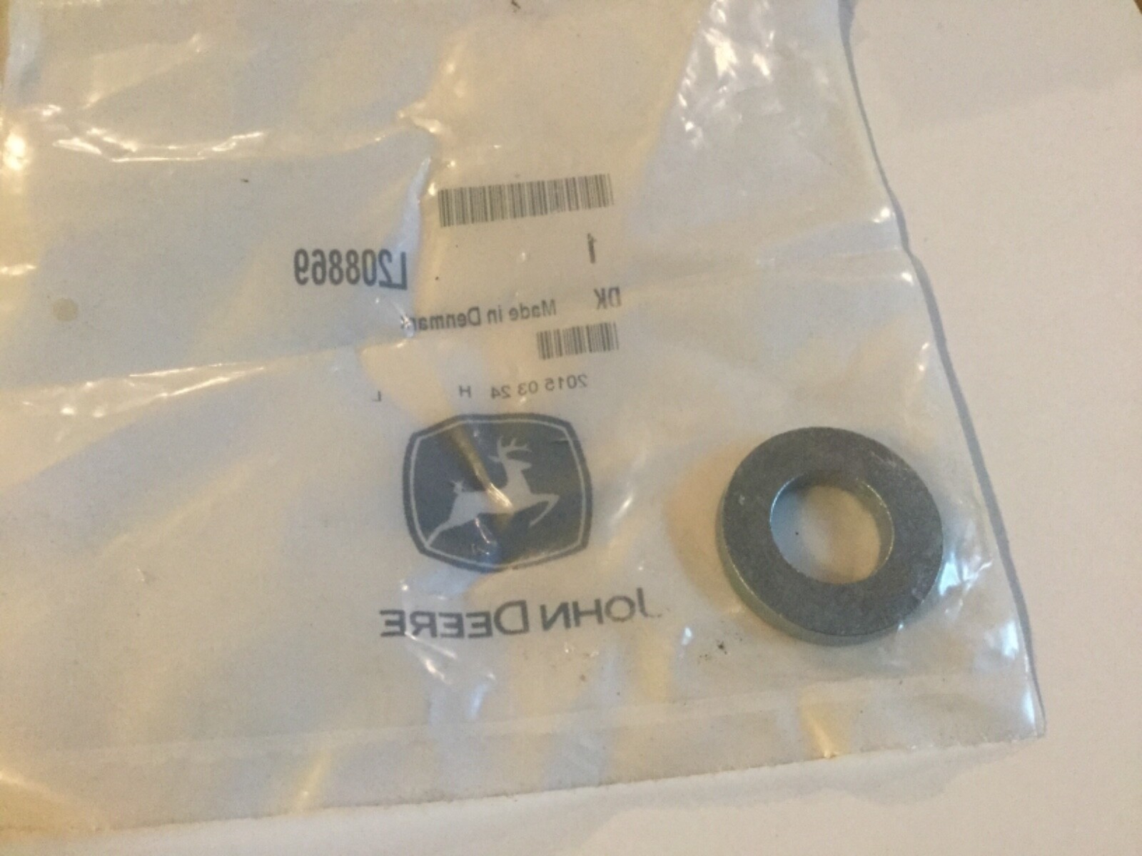 John Deere Original Equipment Washer L208869