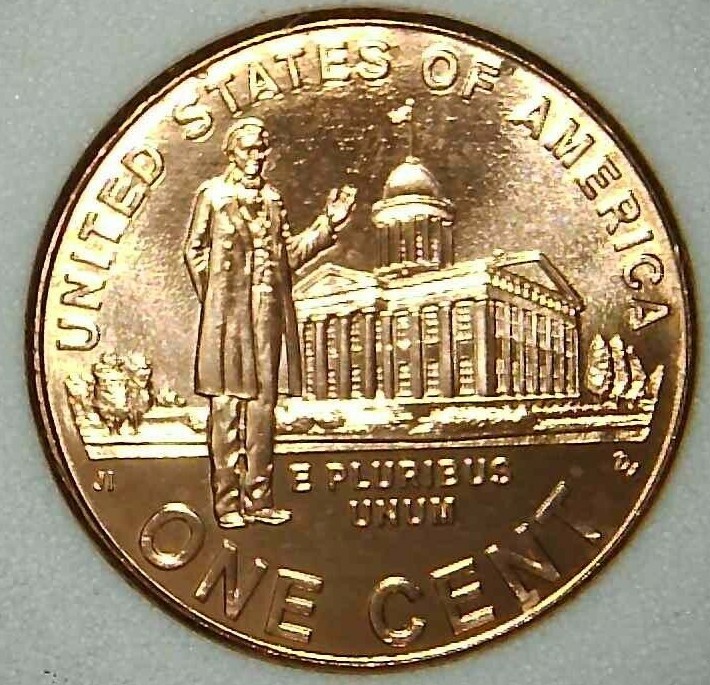 2009-P 1C Lincoln Bicentennial Cent PL BU Red 21th0527-1
