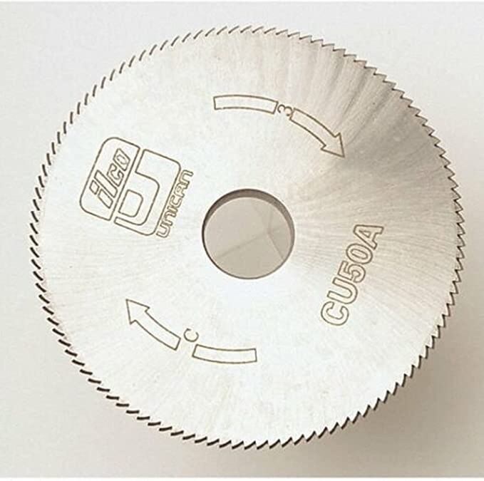 Kaba Ilco Cu50a Key Machine Cutter, Cobalt Steel. +bonus KD50a deburring brush!