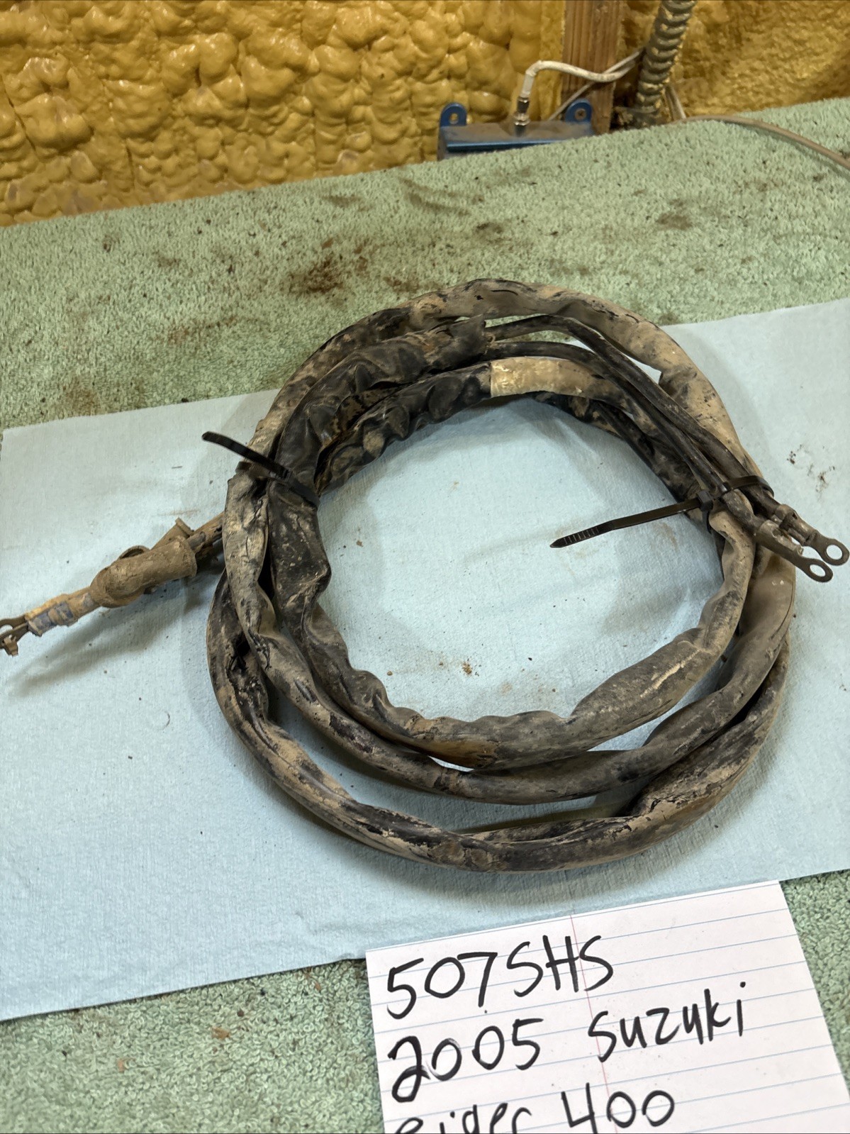 2005 Suzuki Eiger 400 Winch Wiring Cables 507
