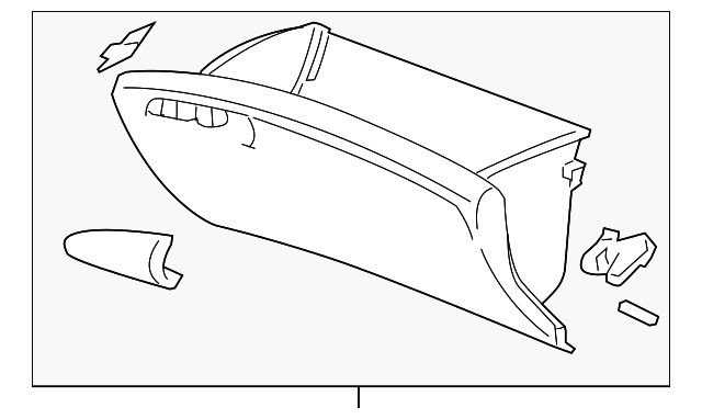 Genuine Honda Glove Box Assembly 77500-SNA-A02ZH