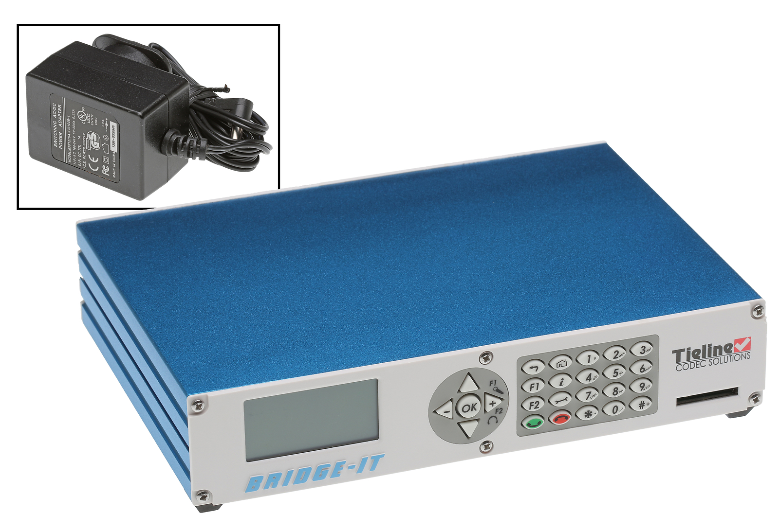 Tieline Bridge-IT Audio Over IP AAC Codec Internet AoIP SIP Endpoint TLB5100