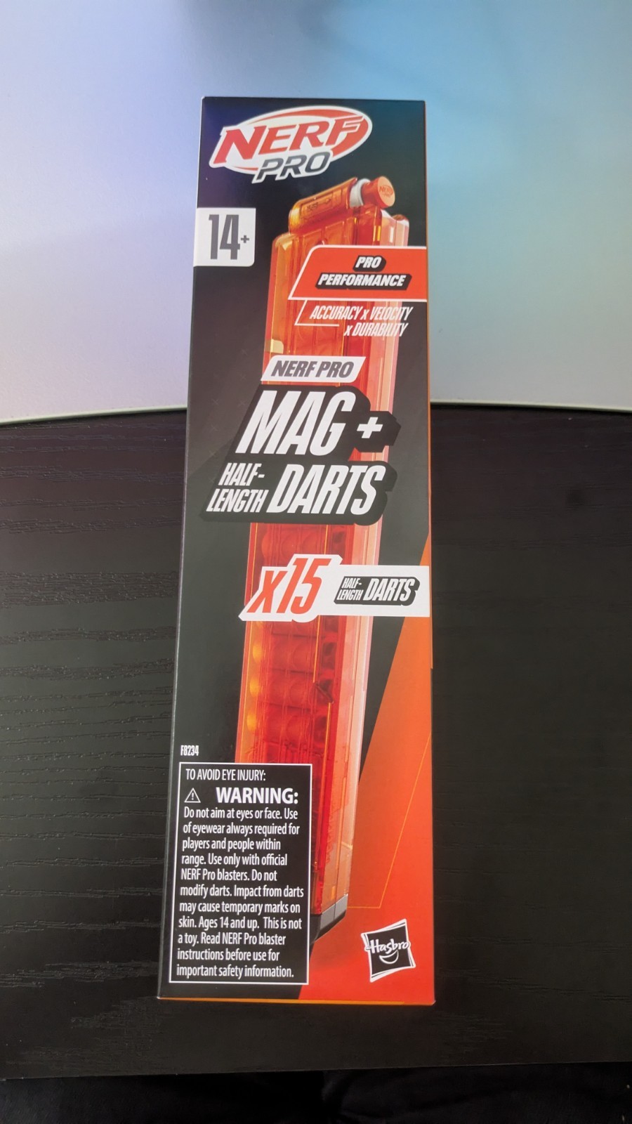Nerf Pro Mag Plus Half-Length Dart Magazine Refill 15 Darts Nerf Guns Darts Toys