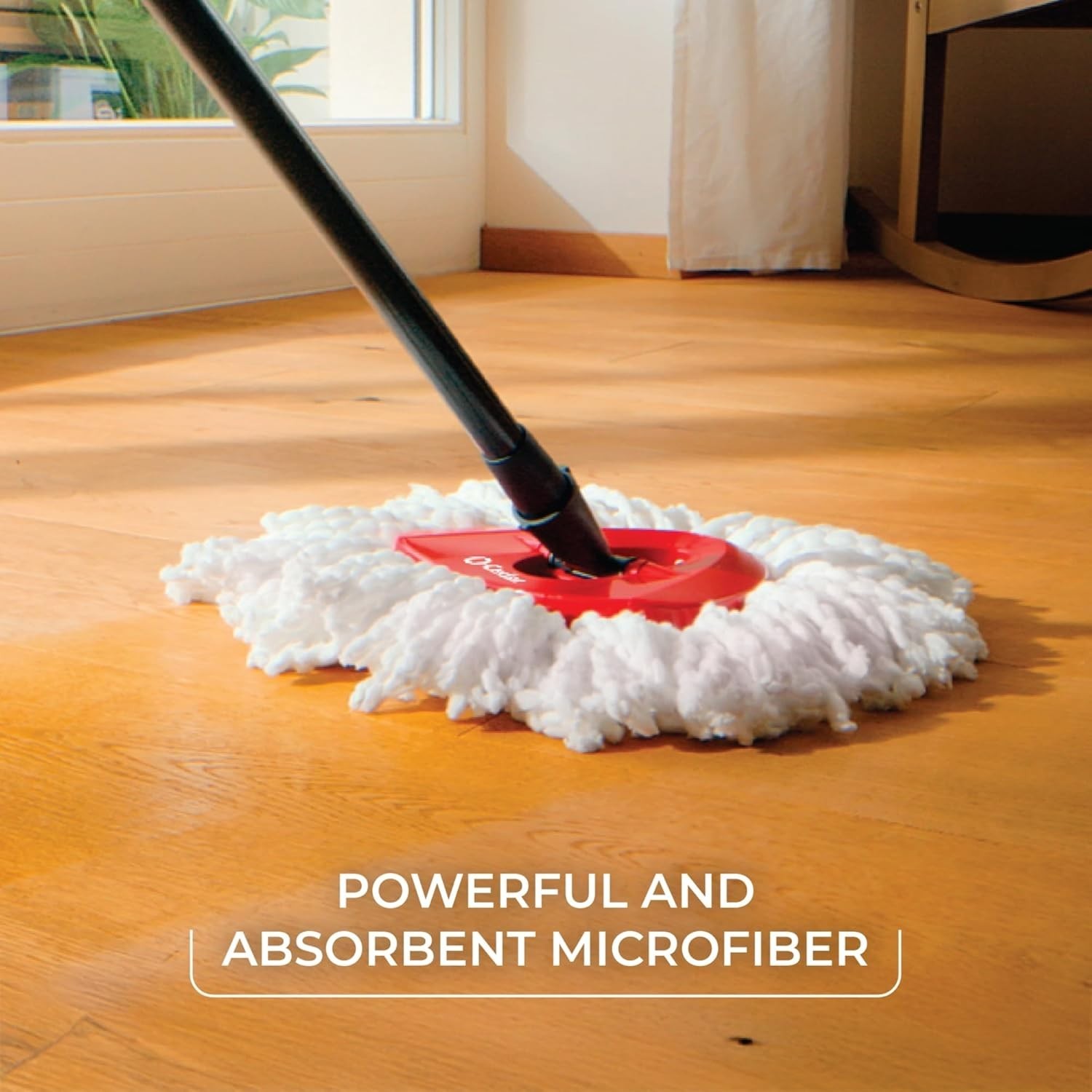 EasyWring Spin Mop Microfiber Refill, White Packaging May Vary