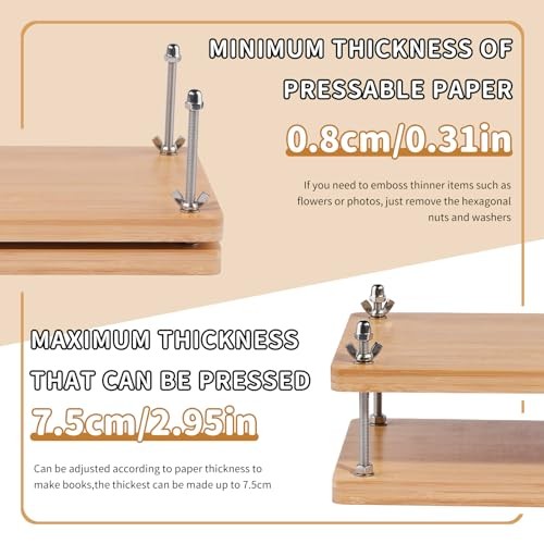 Book Binding Kits, Bookbinding Supplies, 7.9"x11.6" Bookbinding Kit -1