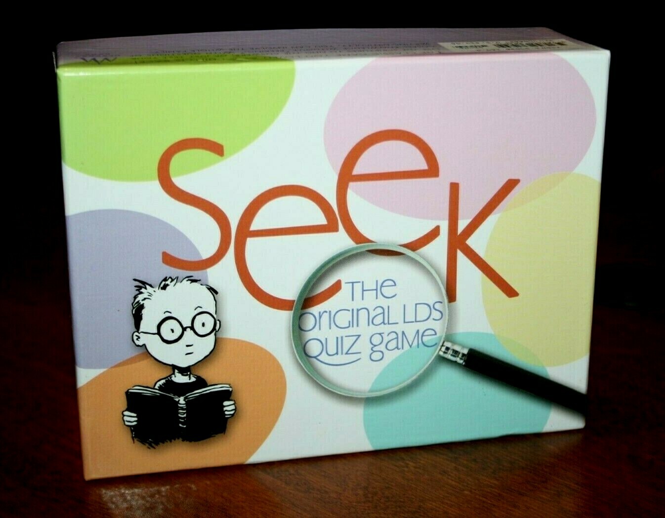 Seek - The Original LDS Quiz Game - Mormon Scripture Trivia -Sunday School -2003