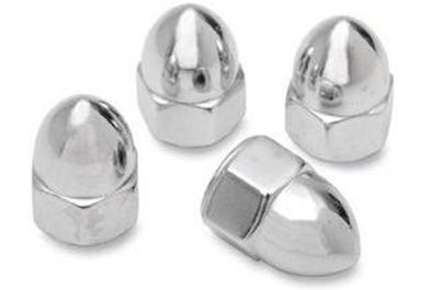 Drag Specialties Chrome Ware Acorn Nuts 7/16in.-14 #DS-190324