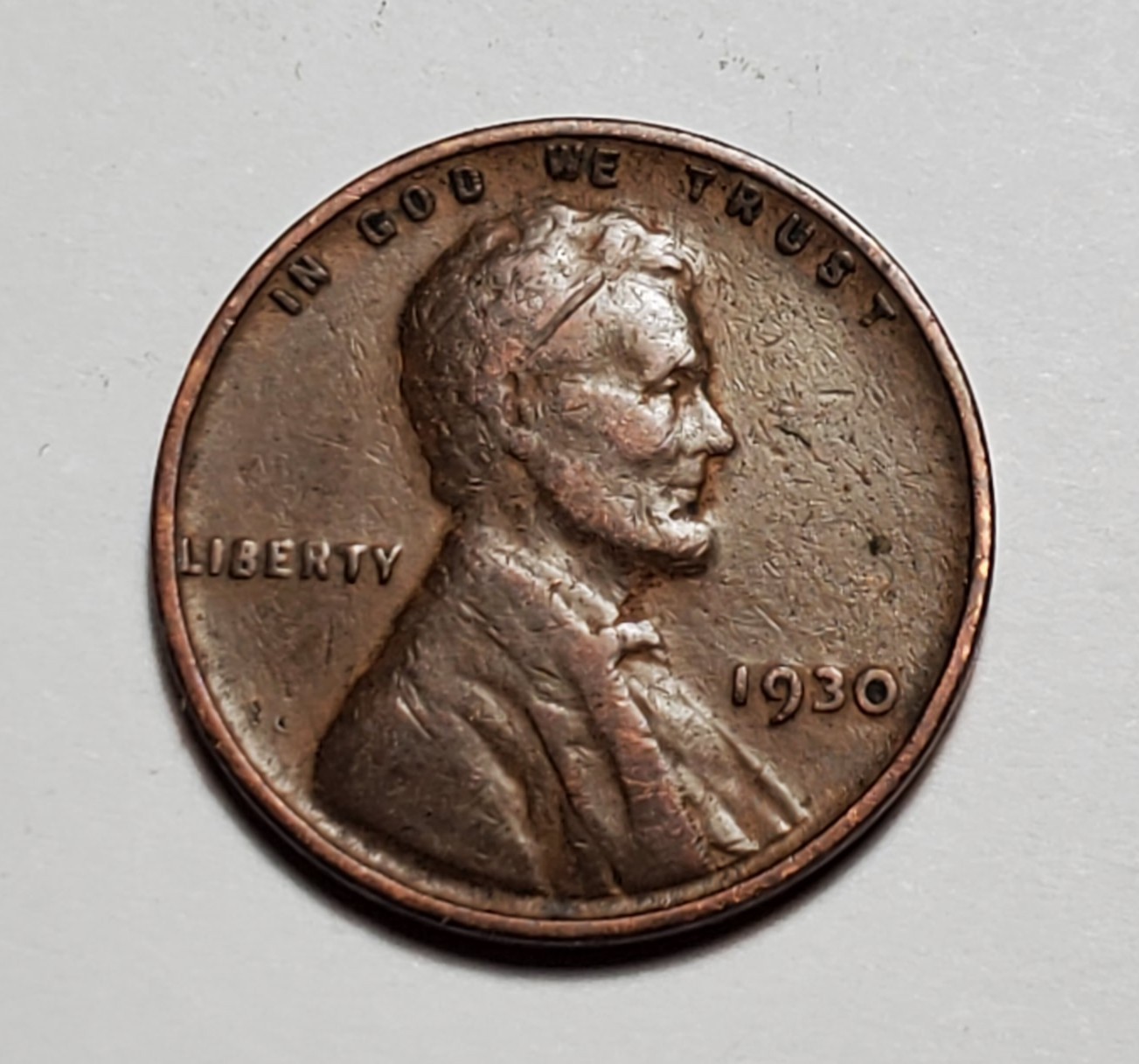 1930 P LINCOLN WHEAT PENNY #P3452