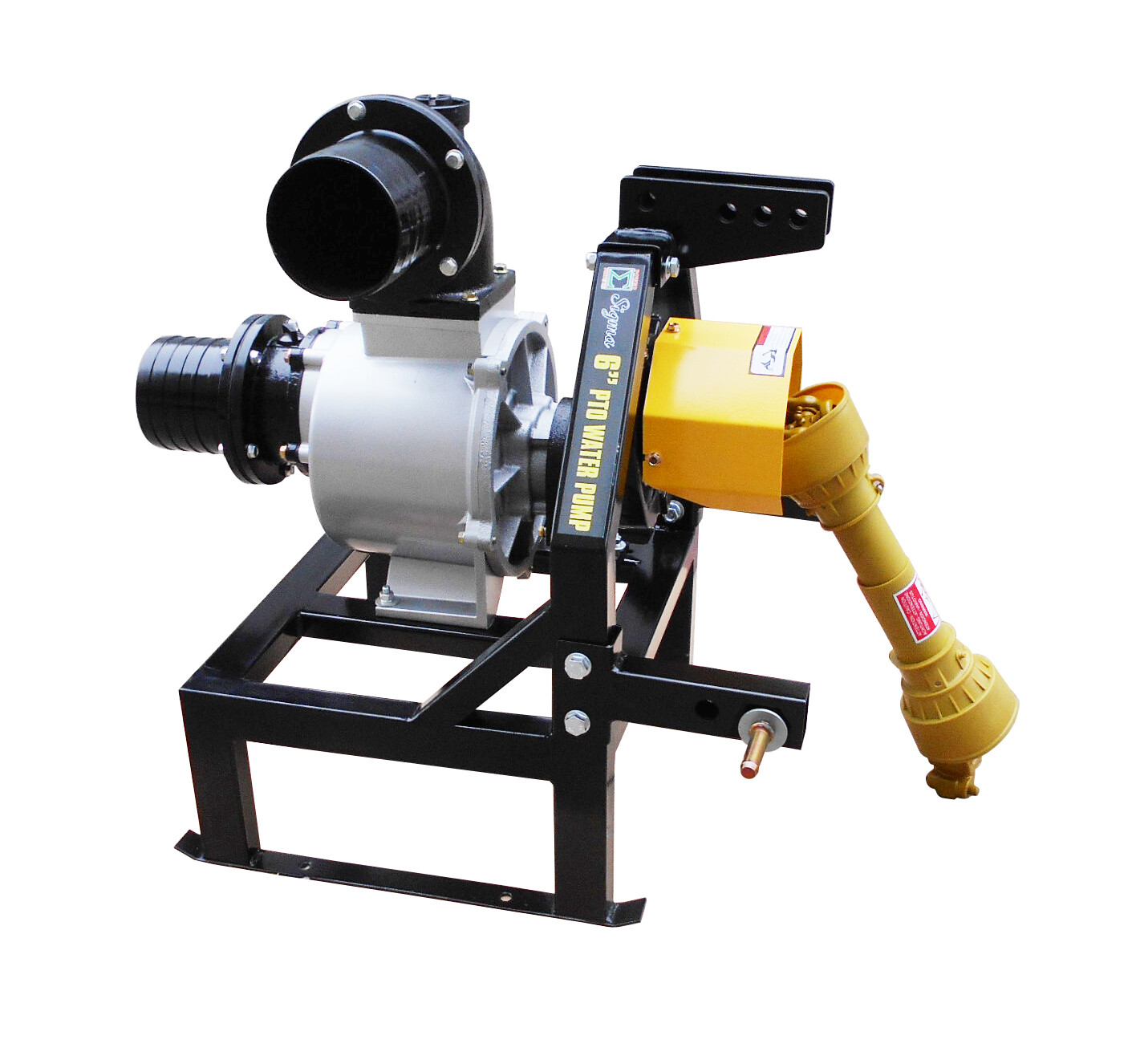 Sigma Tractor-Driven Operated PTO-Powered Water Pump 6" With Shaft Gear Drive