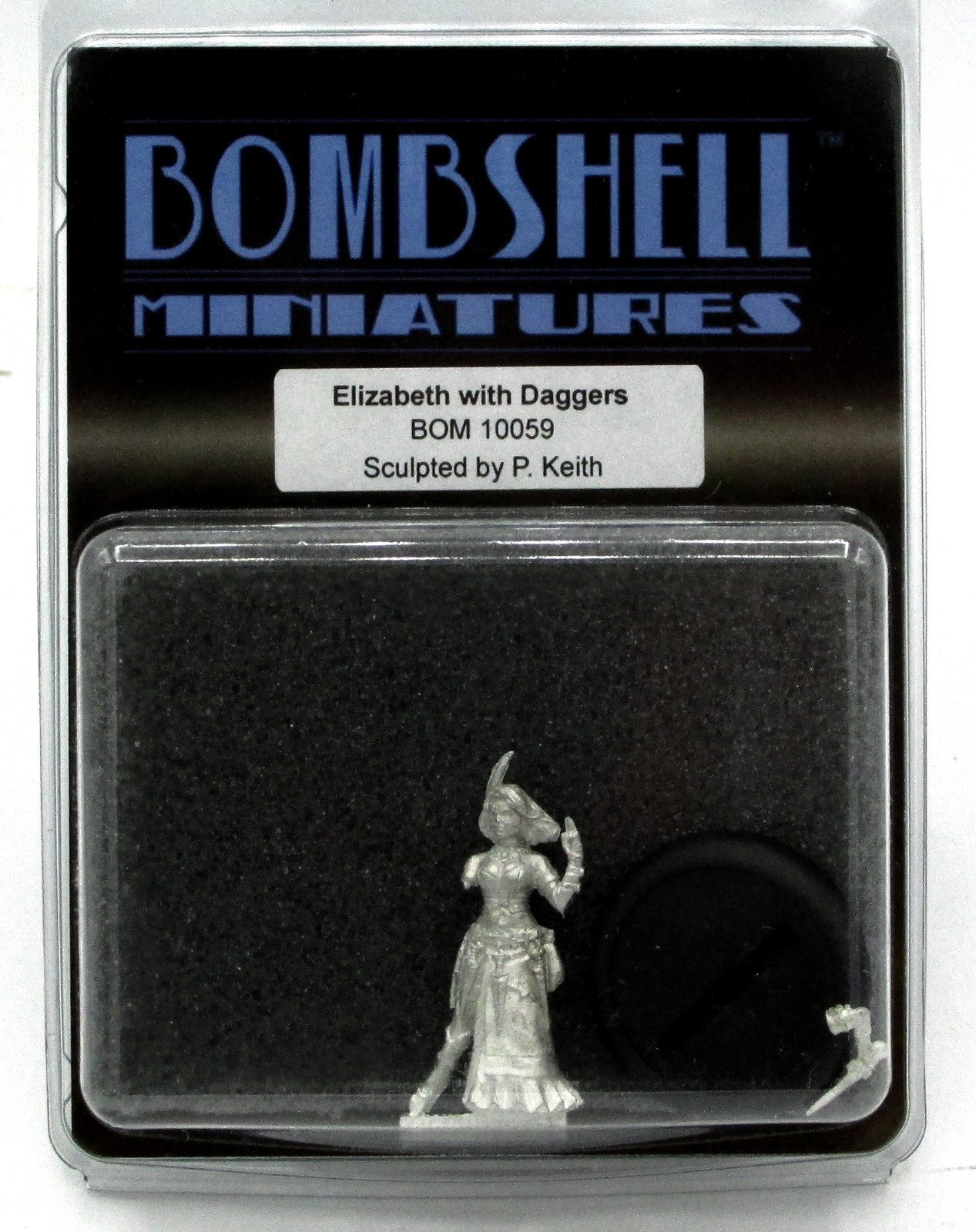 Bombshell BOM10059 Elizabeth with Daggers (Babes) Female Assassin Beckford Hero