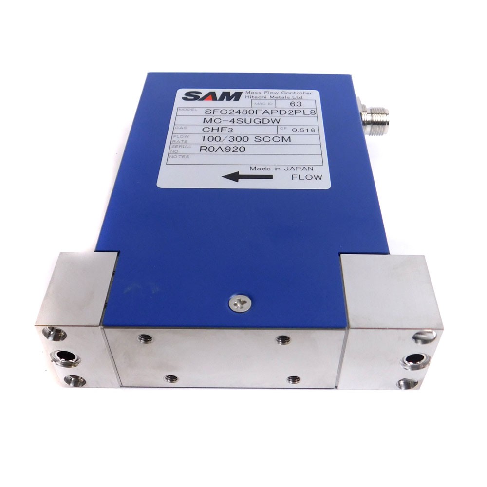 Sam Fantas SFC2480FAPD2PL8 Mass Flow Controller MFC CHF3 100/300 SCCM MC-4SUGDW