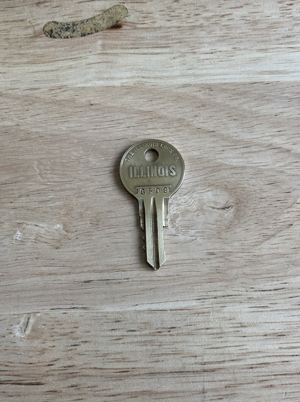 Illinois Lock Key # G 509