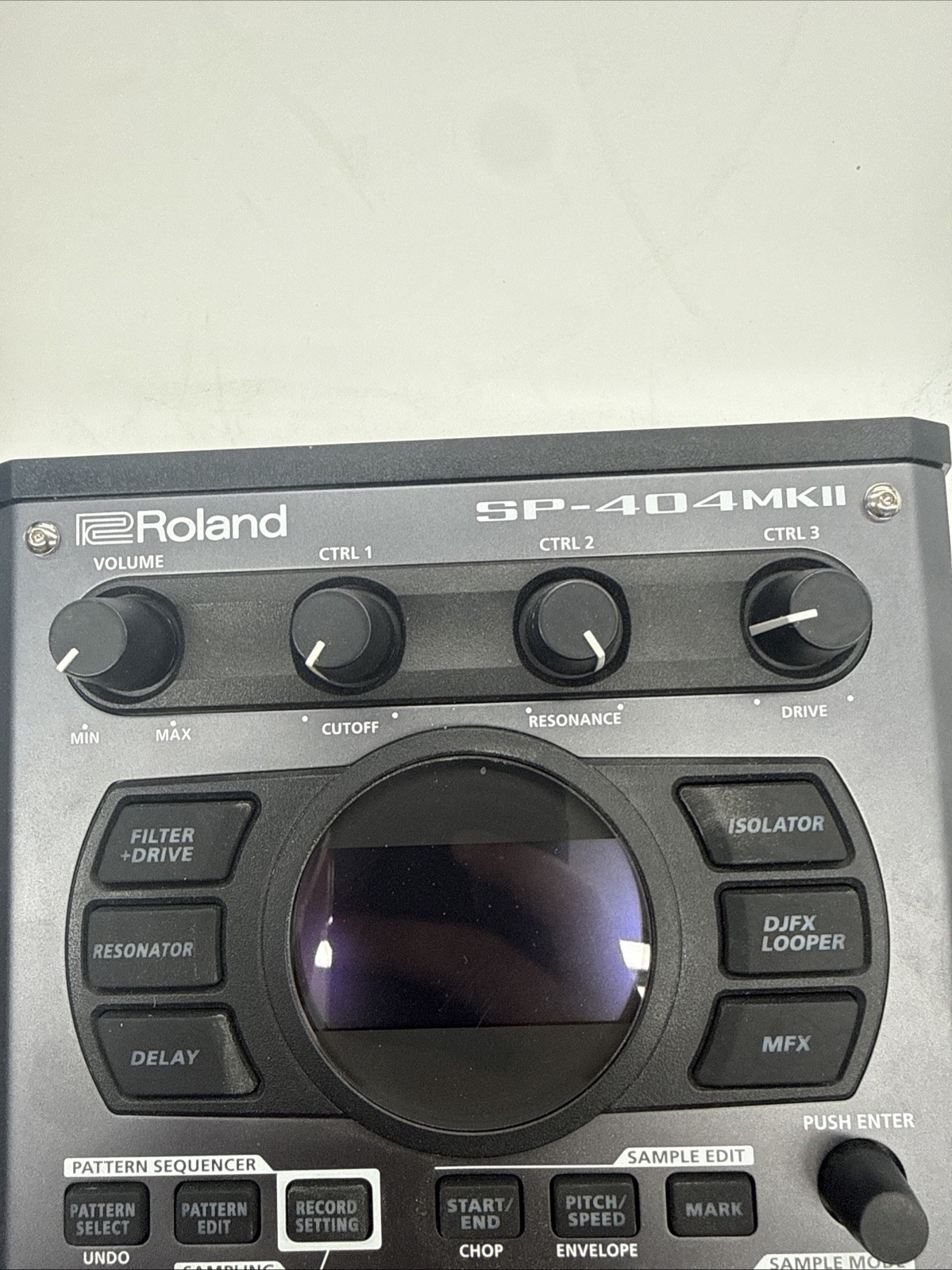 Roland SP-404MKII Creative Sampler and Effector with OEM power cable, DeckSaver
