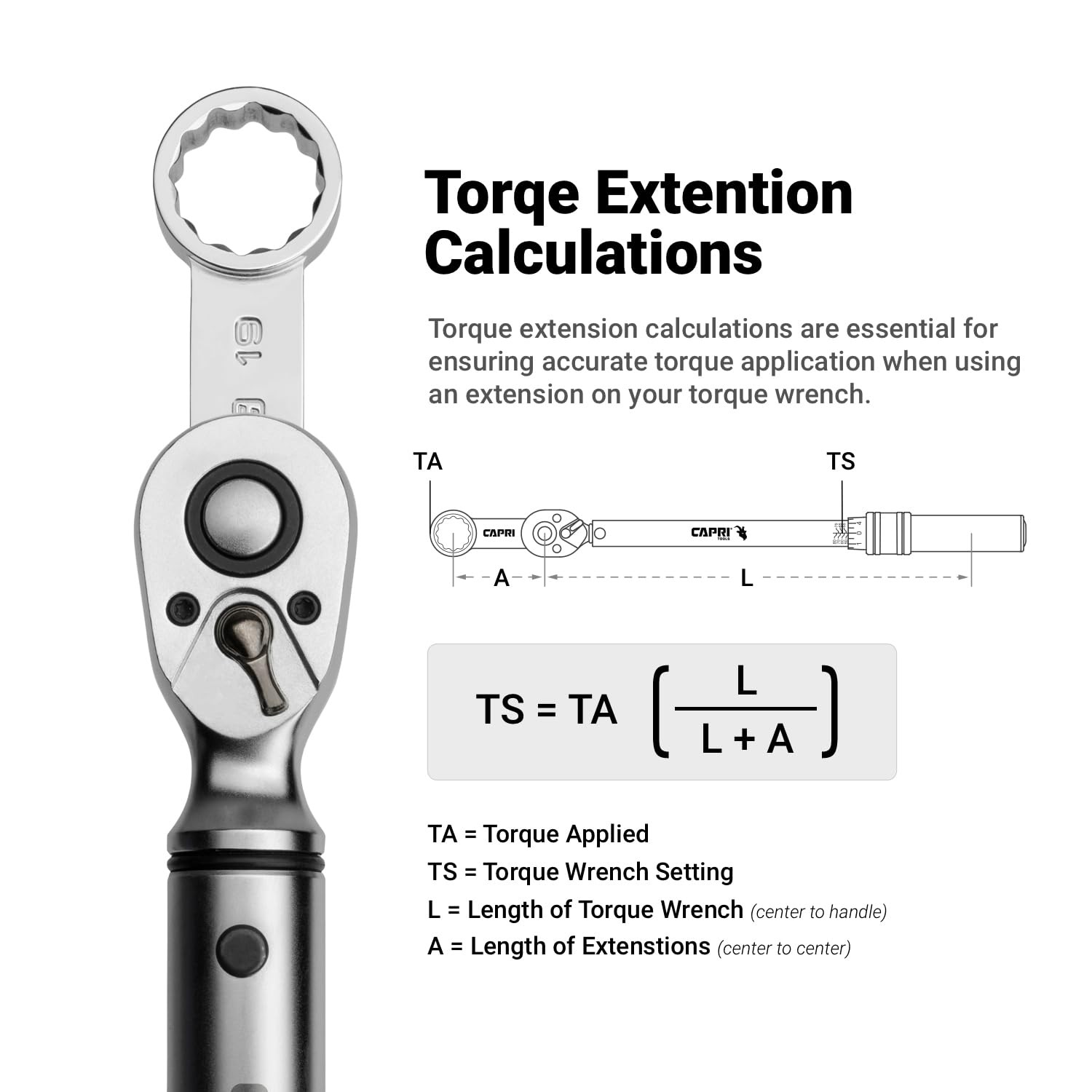 1/2 in. Drive 22 mm Torque Adapter 12-Point Box End