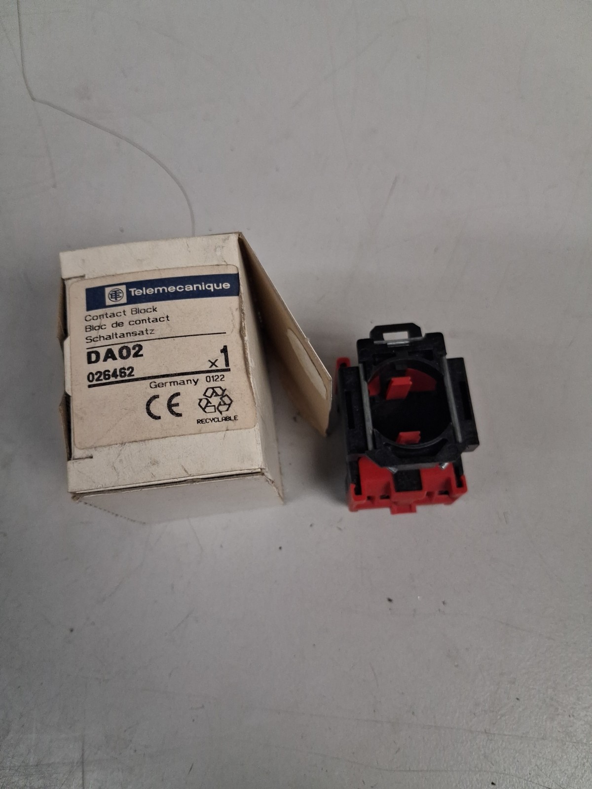 Telemecanique DA02/026462 Contact Block