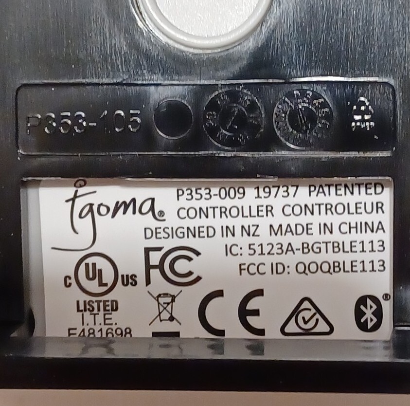 Tgoma P353-002 Controller