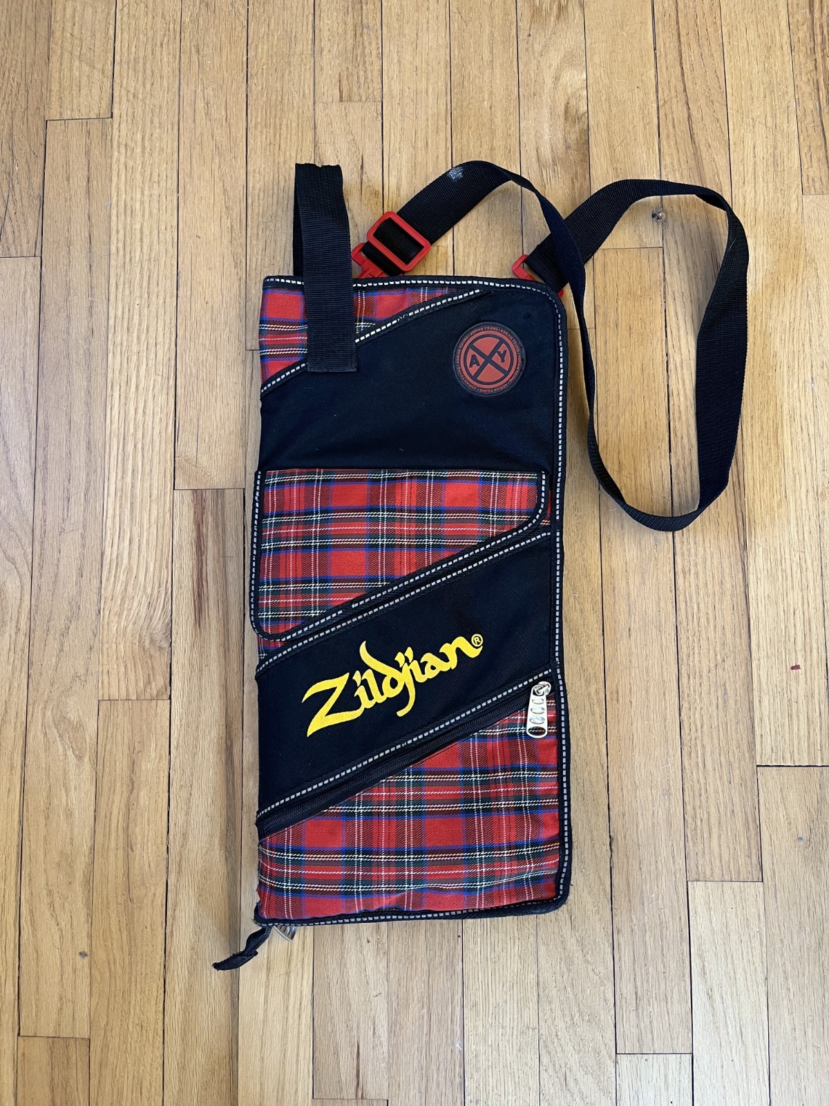 Zildjian Adrian Young Stick Bag | Plaid Pattern | Used Condition