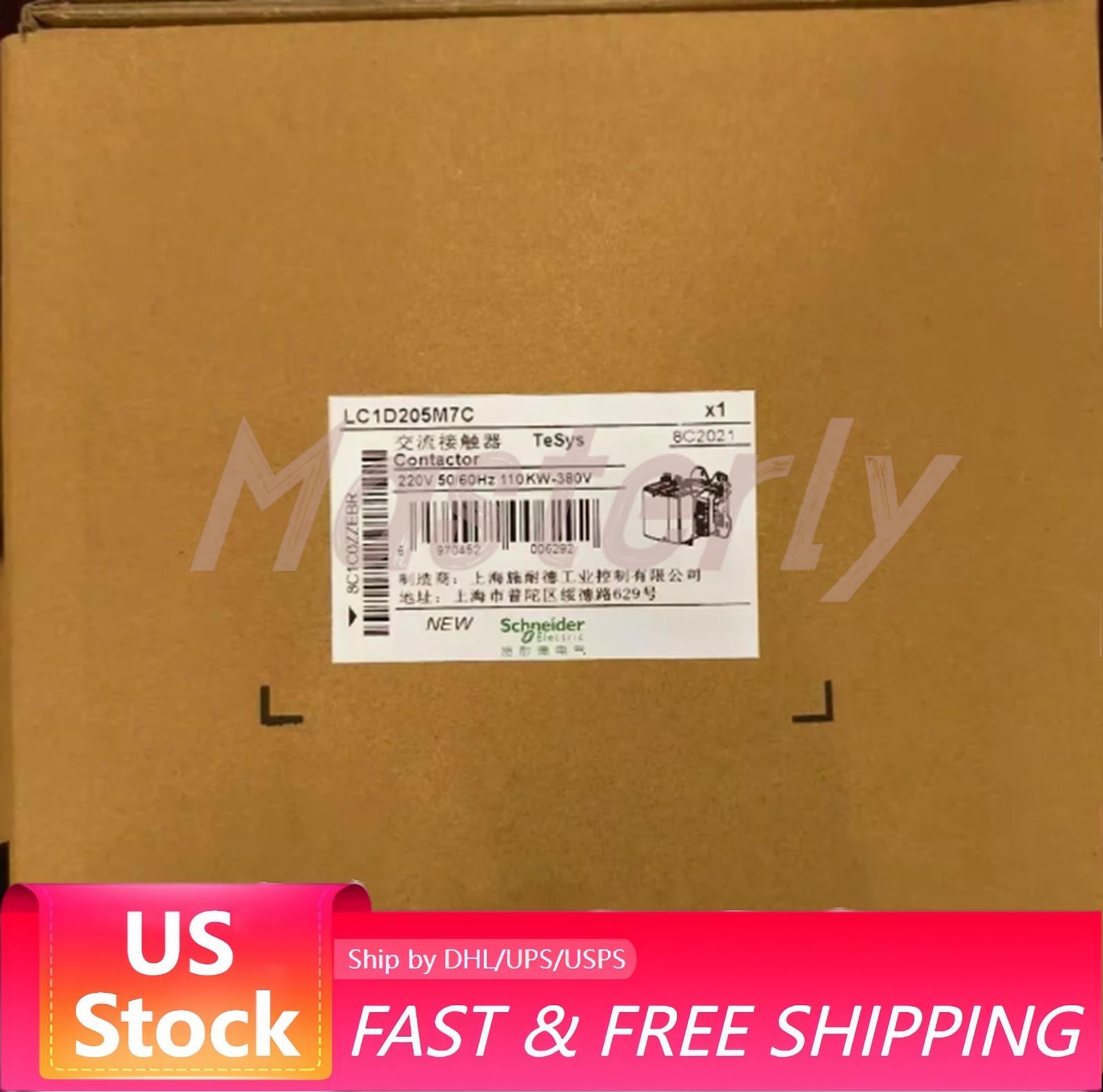 In Box  LC1D205M7C Contactor 205A AC220V US Free TAX